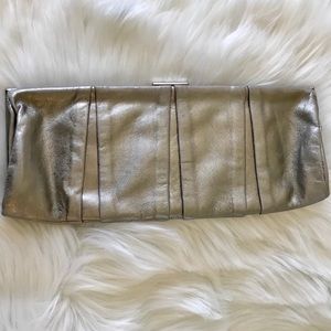 Express Metallic Clutch Purse